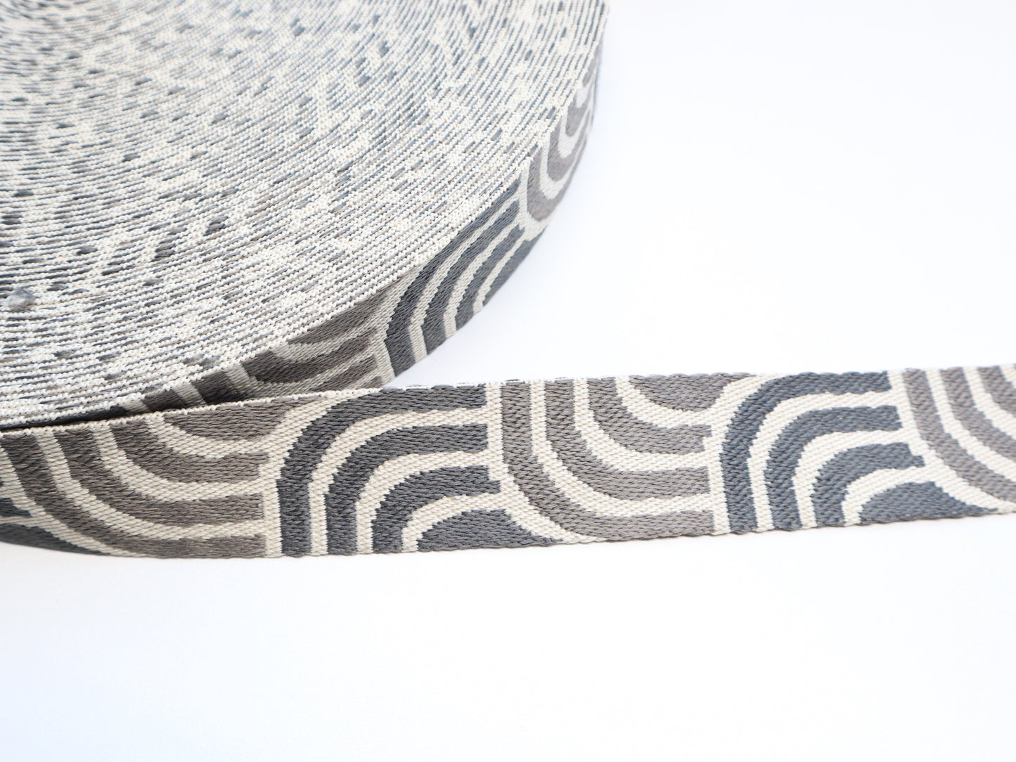 1.5" Webbing By the Yard - Arches Grey