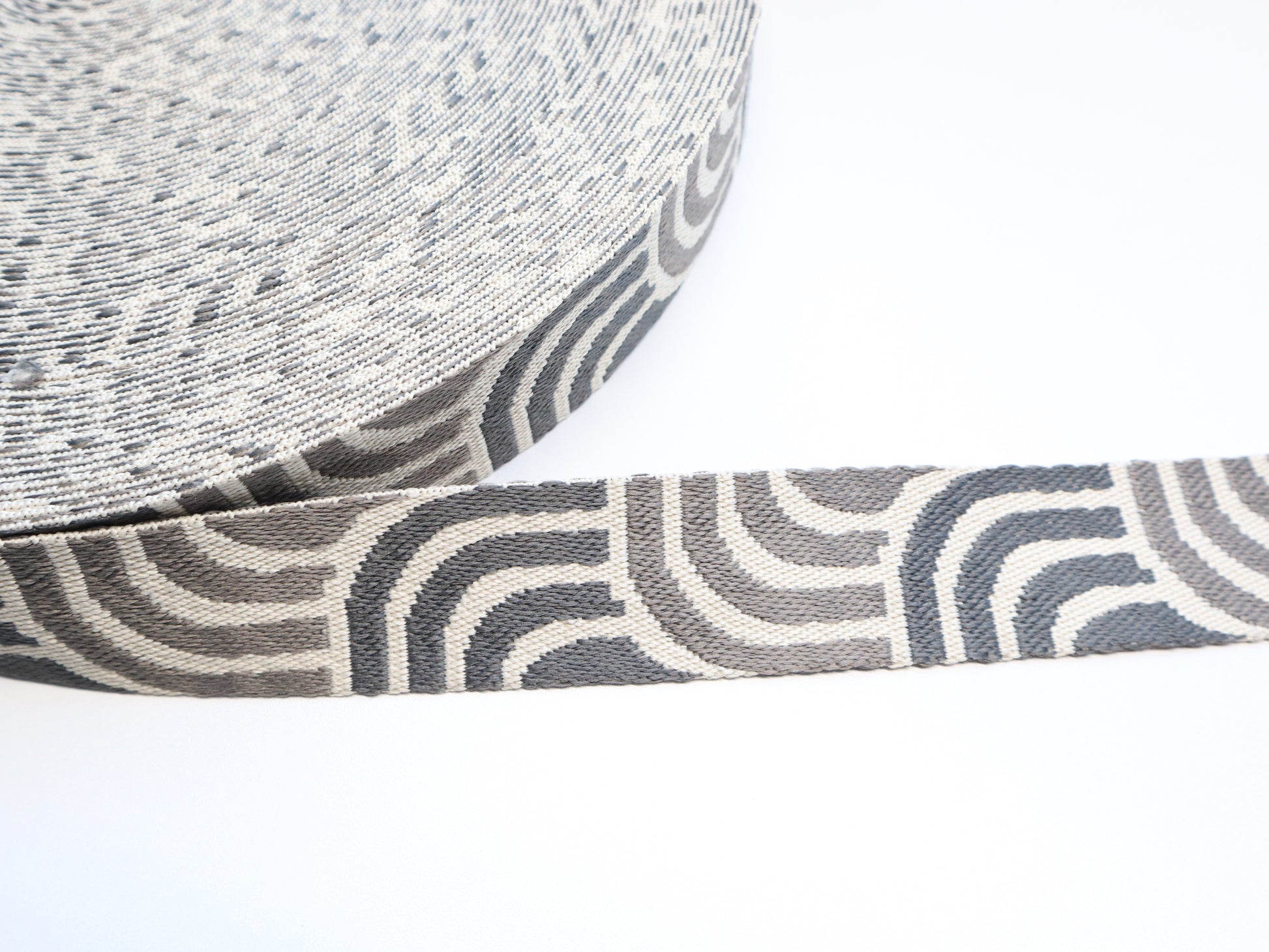 1.5" Webbing By the Yard - Arches Grey