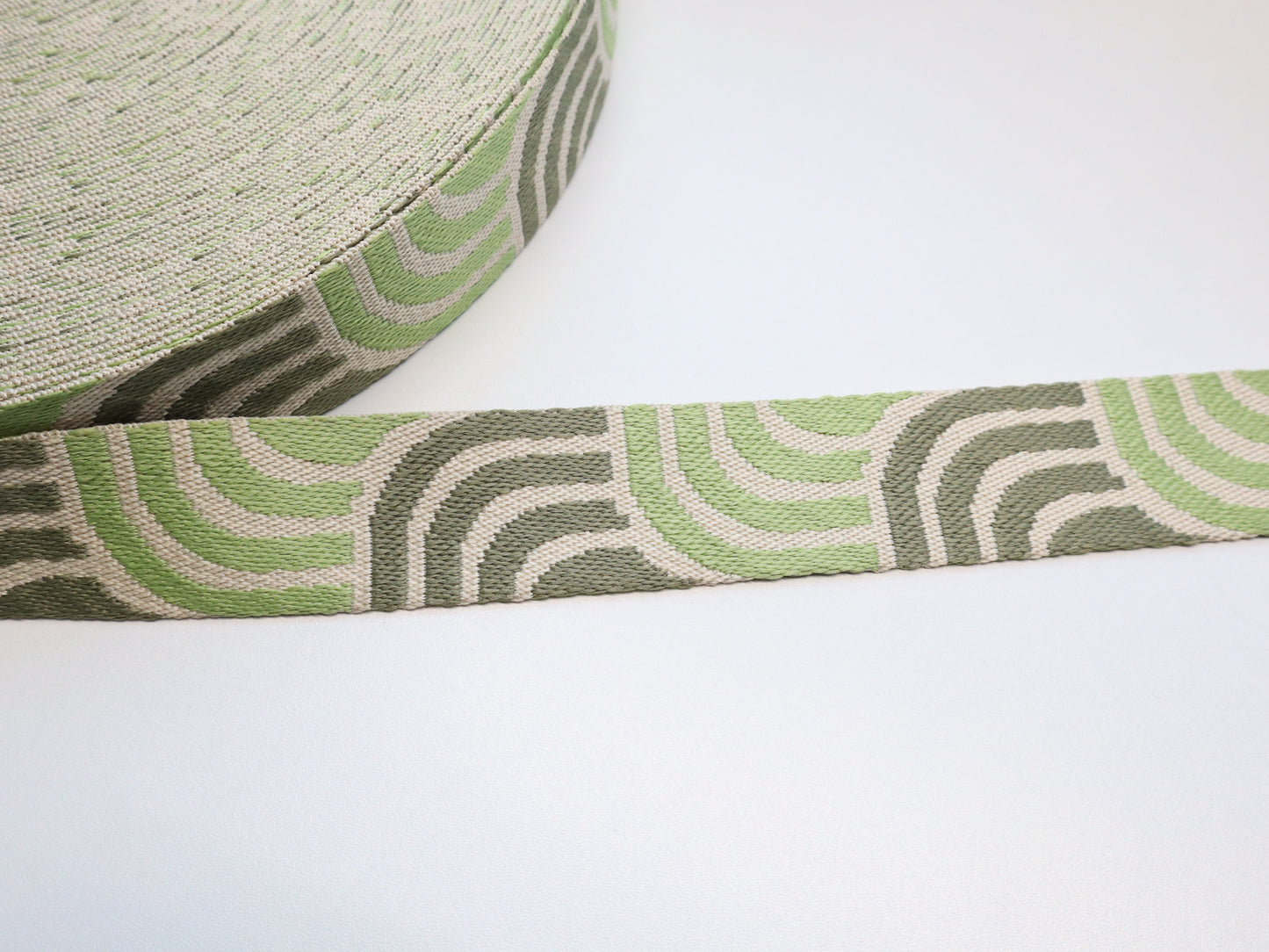 1.5" Webbing By the Yard - Arches Green
