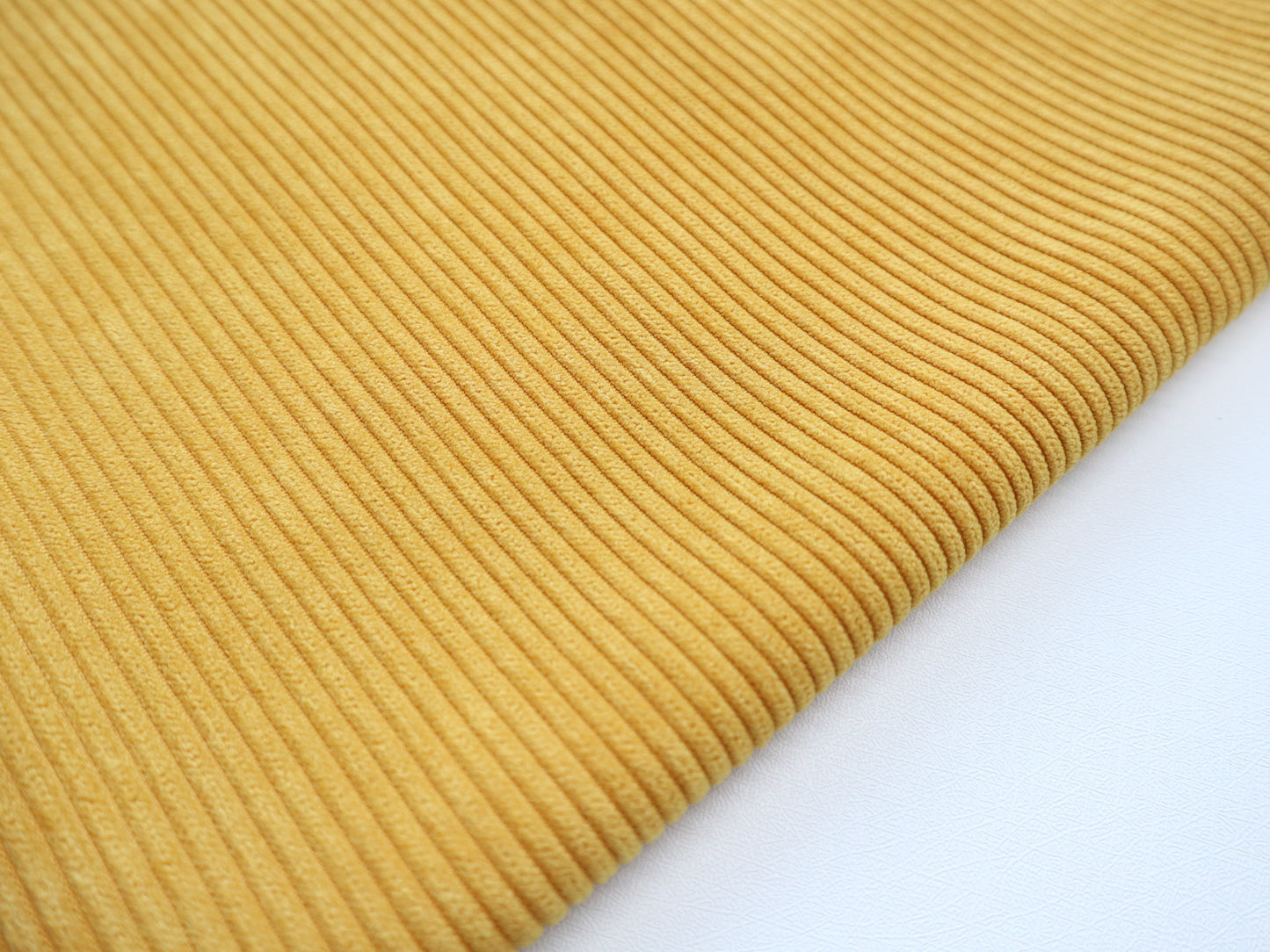 REMNANT/OFFCUT - Corduroy 7 Wale - Sunflower- 17.75" x 58"