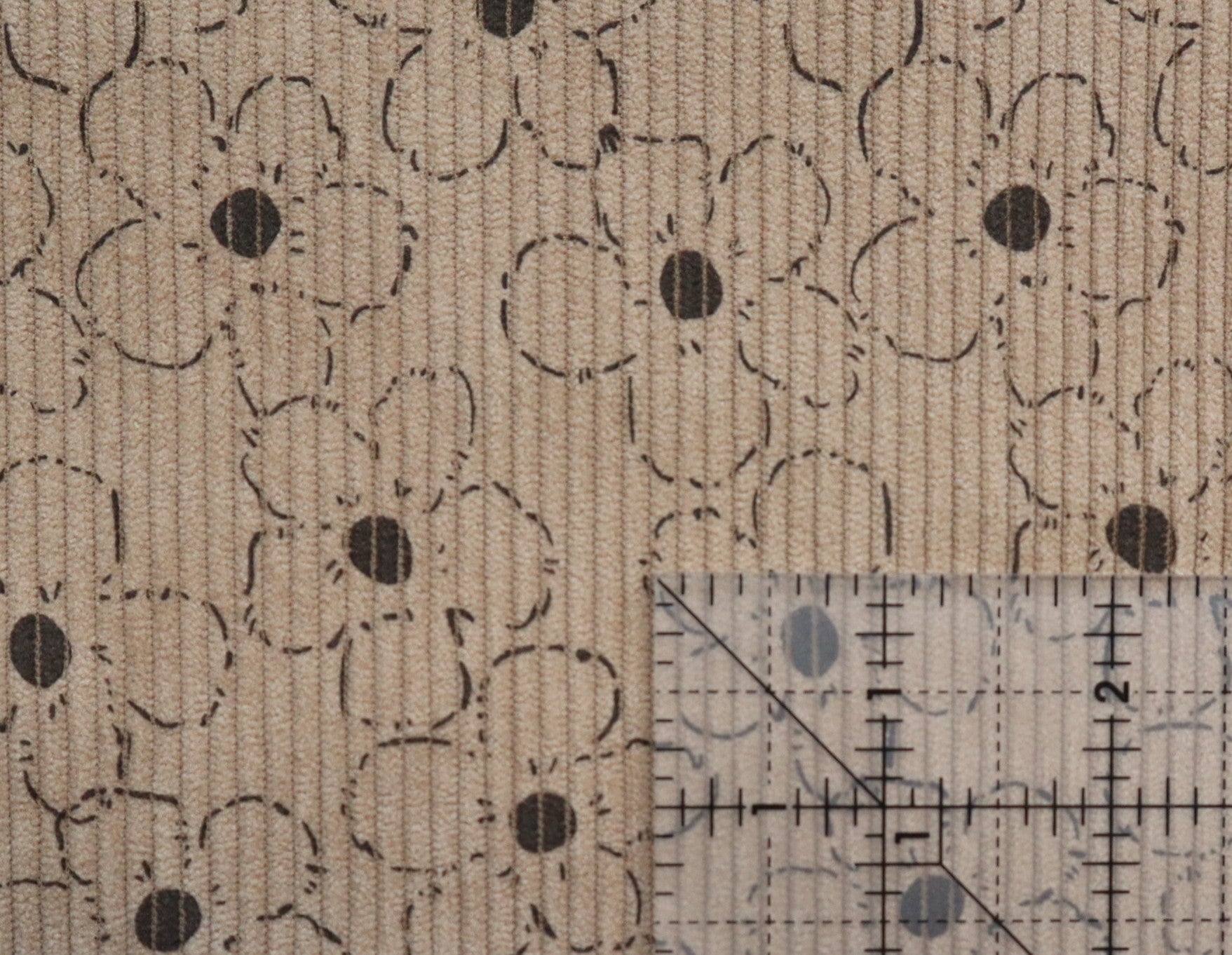 Corduroy 8 wale- 1/2 YARD