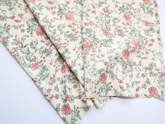 REMNANT/OFFCUT - Corduroy 21 Wale - Heirloom 17" x 27"