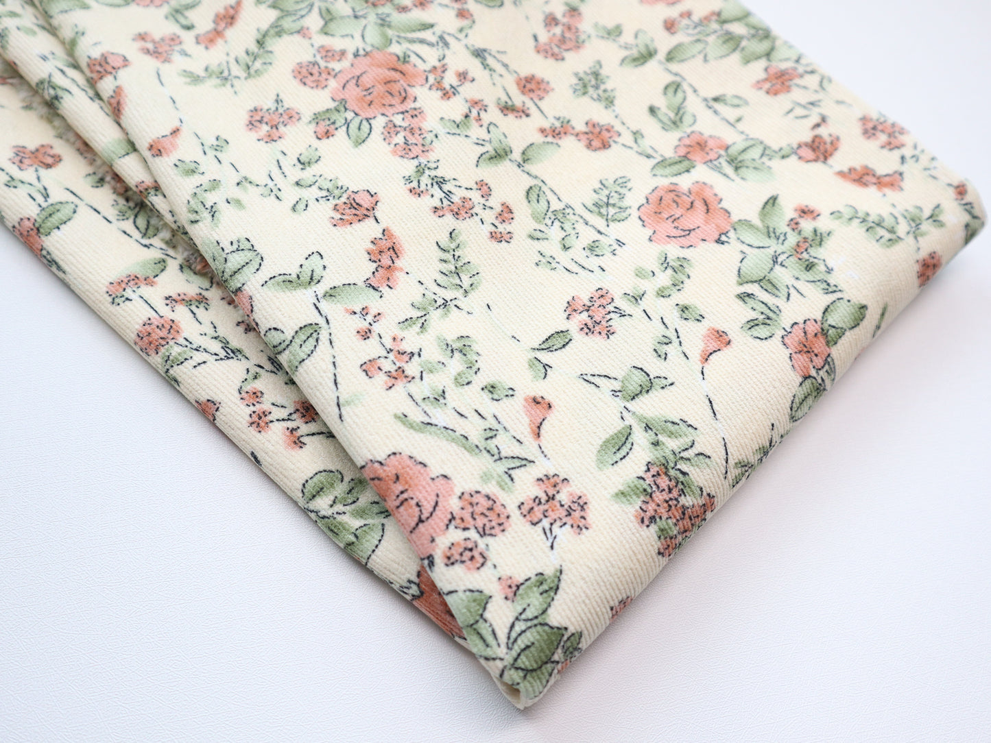 REMNANT/OFFCUT - Corduroy 21 Wale - Heirloom 17" x 27"
