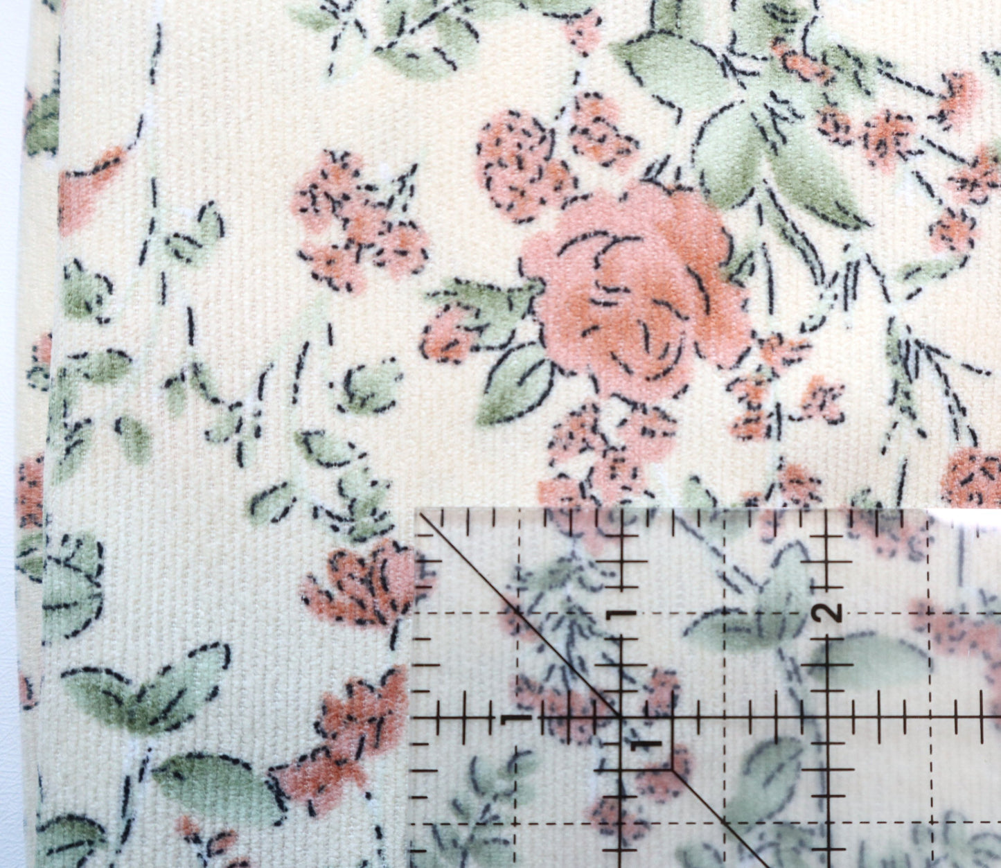 REMNANT/OFFCUT - Corduroy 21 Wale - Heirloom 17" x 27"