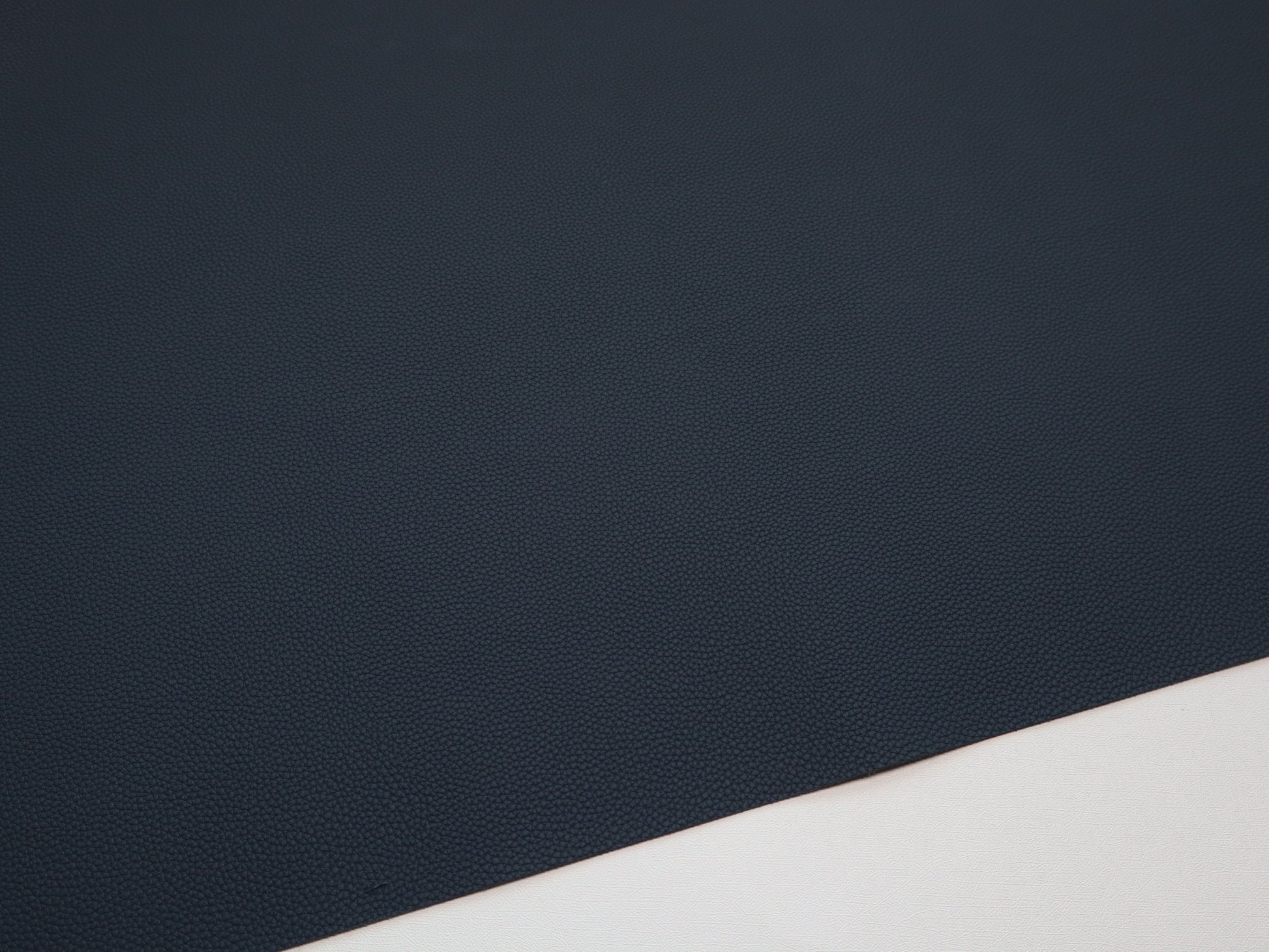 REMNANT/OFFCUT - Faux Leather - Mini Pebble Space Blue - 8.75" x 26"