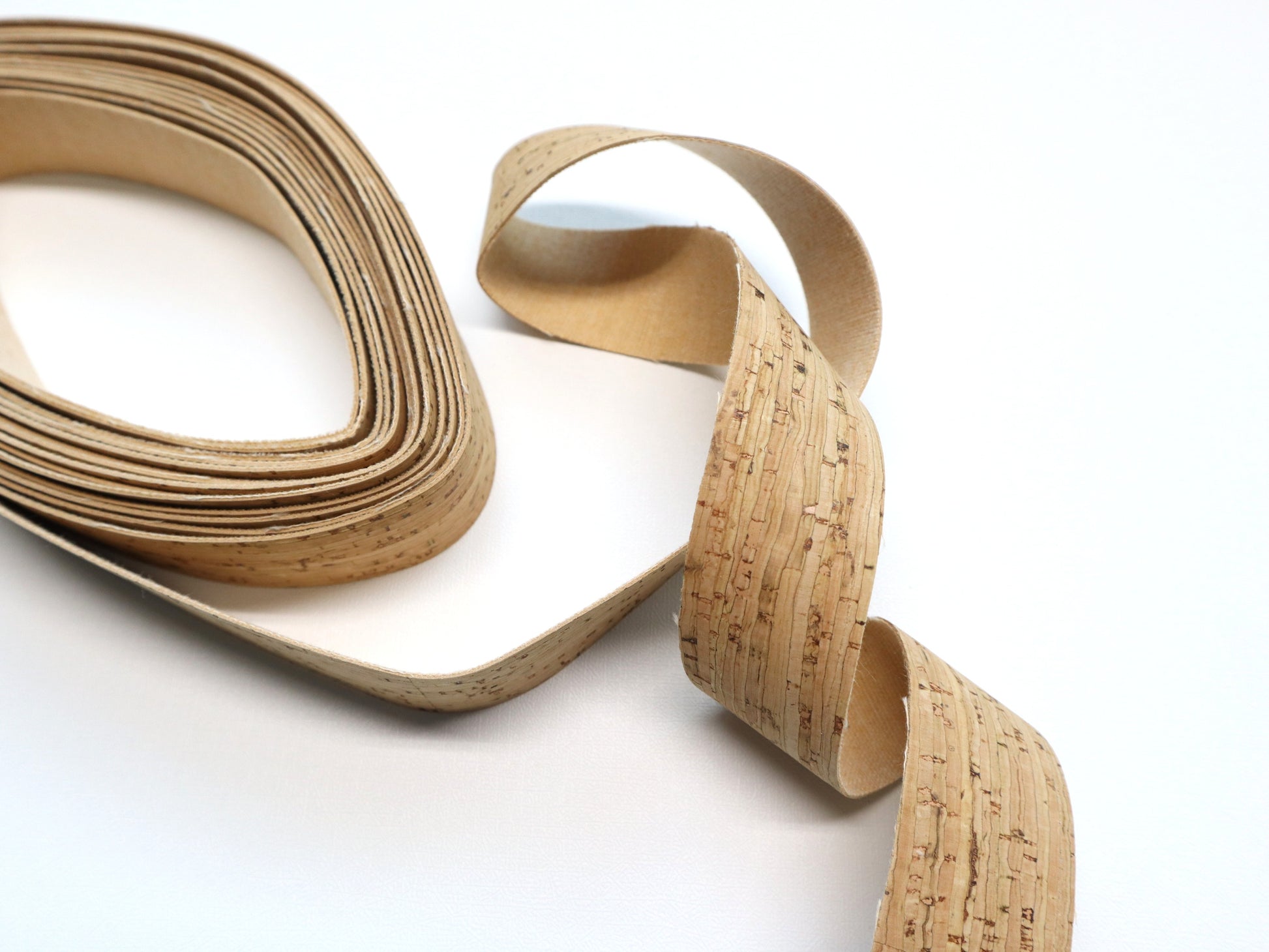 Cork Ribbon By the Yard - Luxurious Bamboo