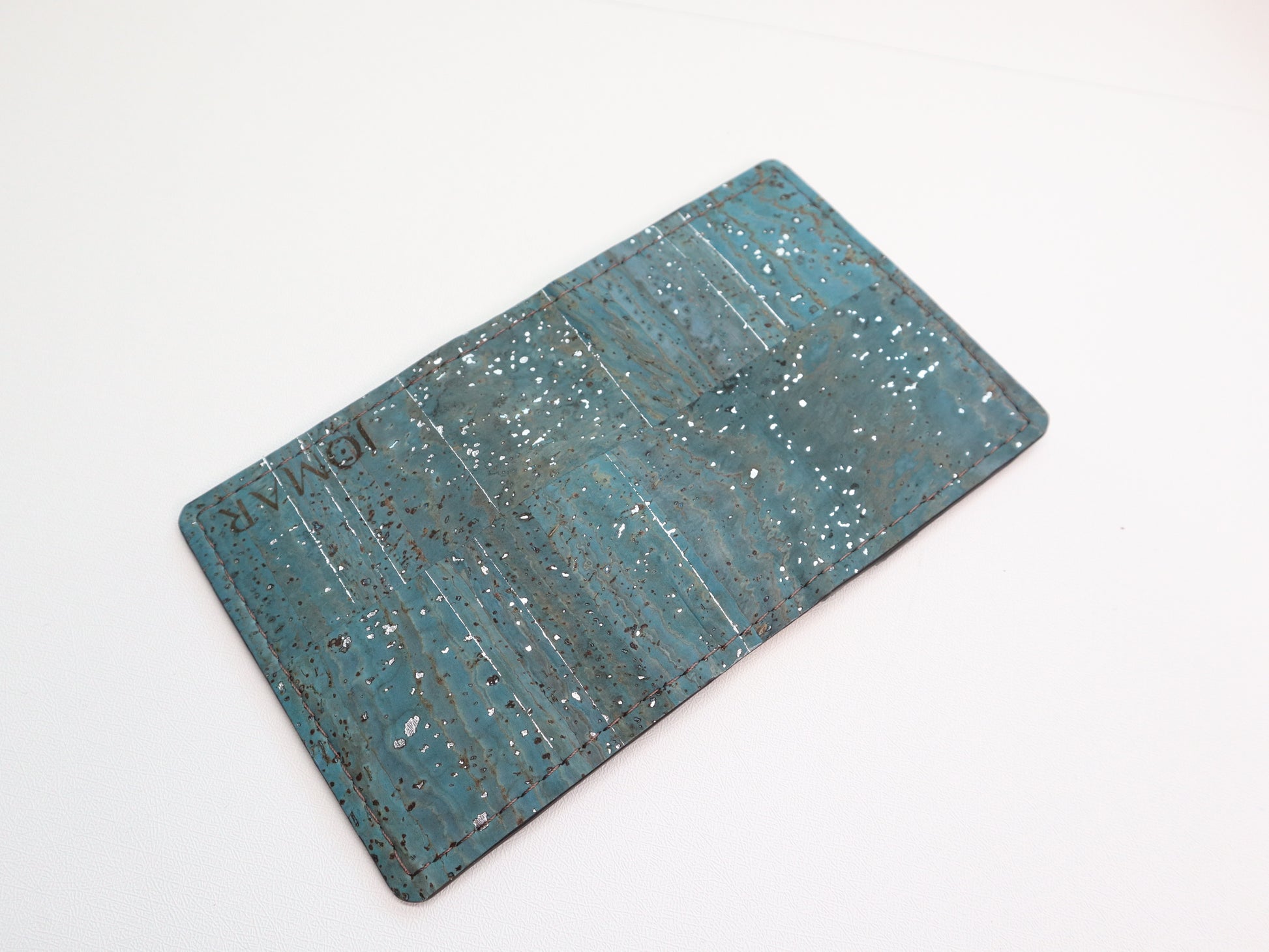 Slim Fold Wallet- Silver Lagoon