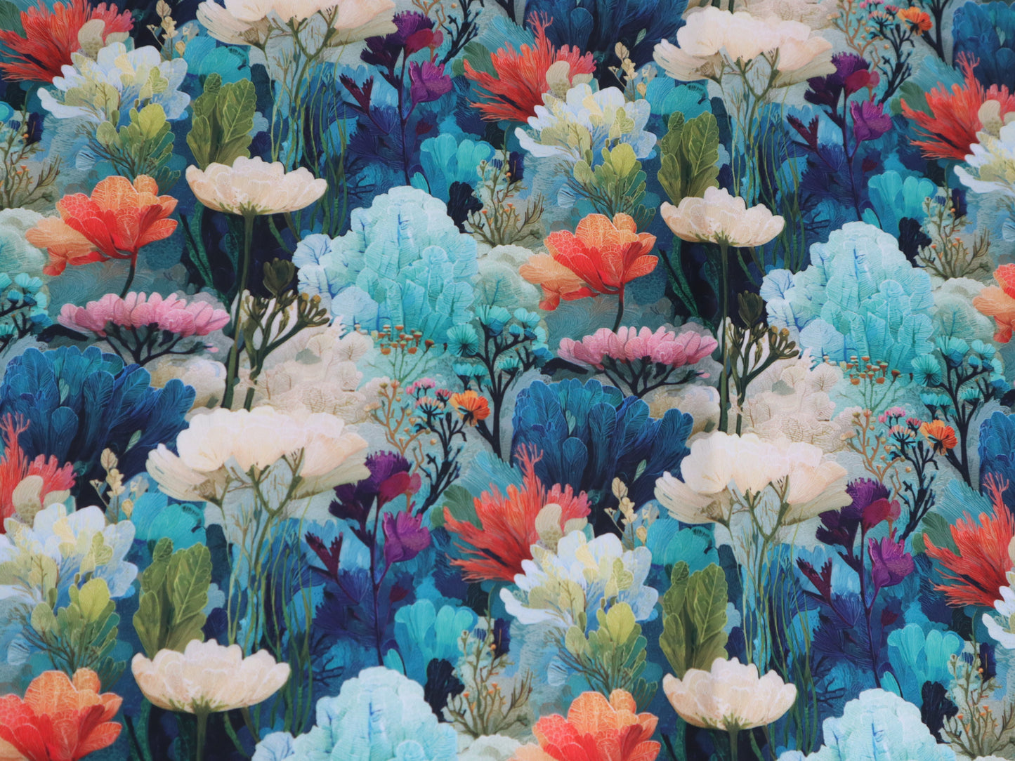 Bonded Nylon- Water Garden