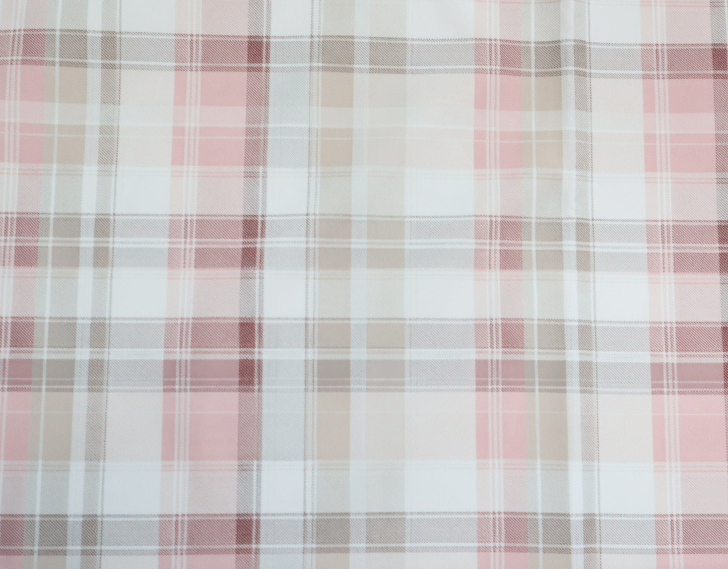 Bonded Nylon- Pink Plaid