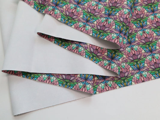 Bonded Nylon- Glass Flowers