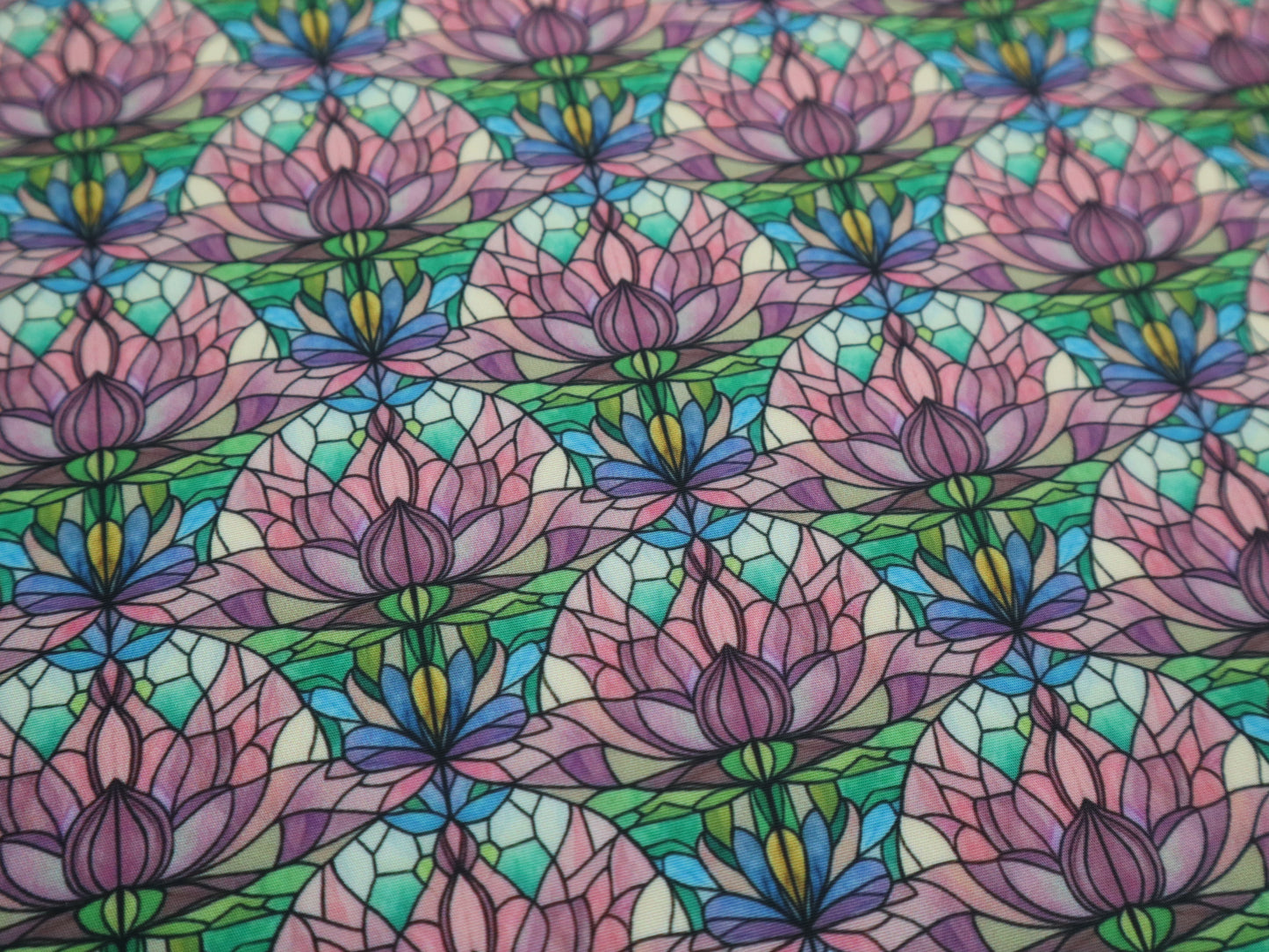 Bonded Nylon- Glass Flowers