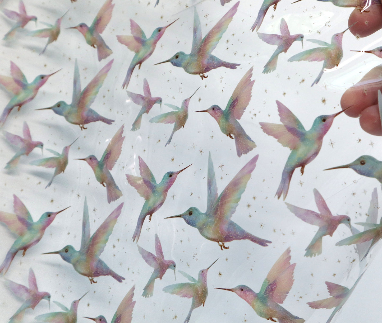 Clear TPU- Hummingbirds