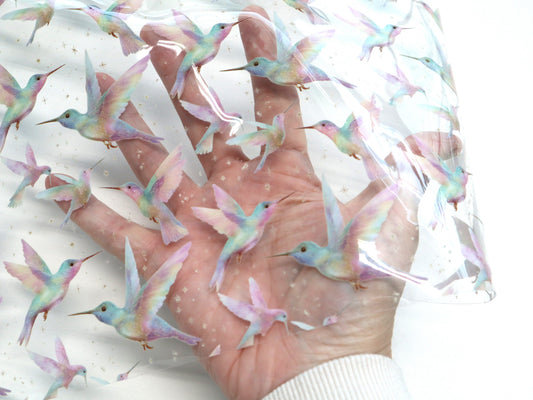 Clear TPU- Hummingbirds