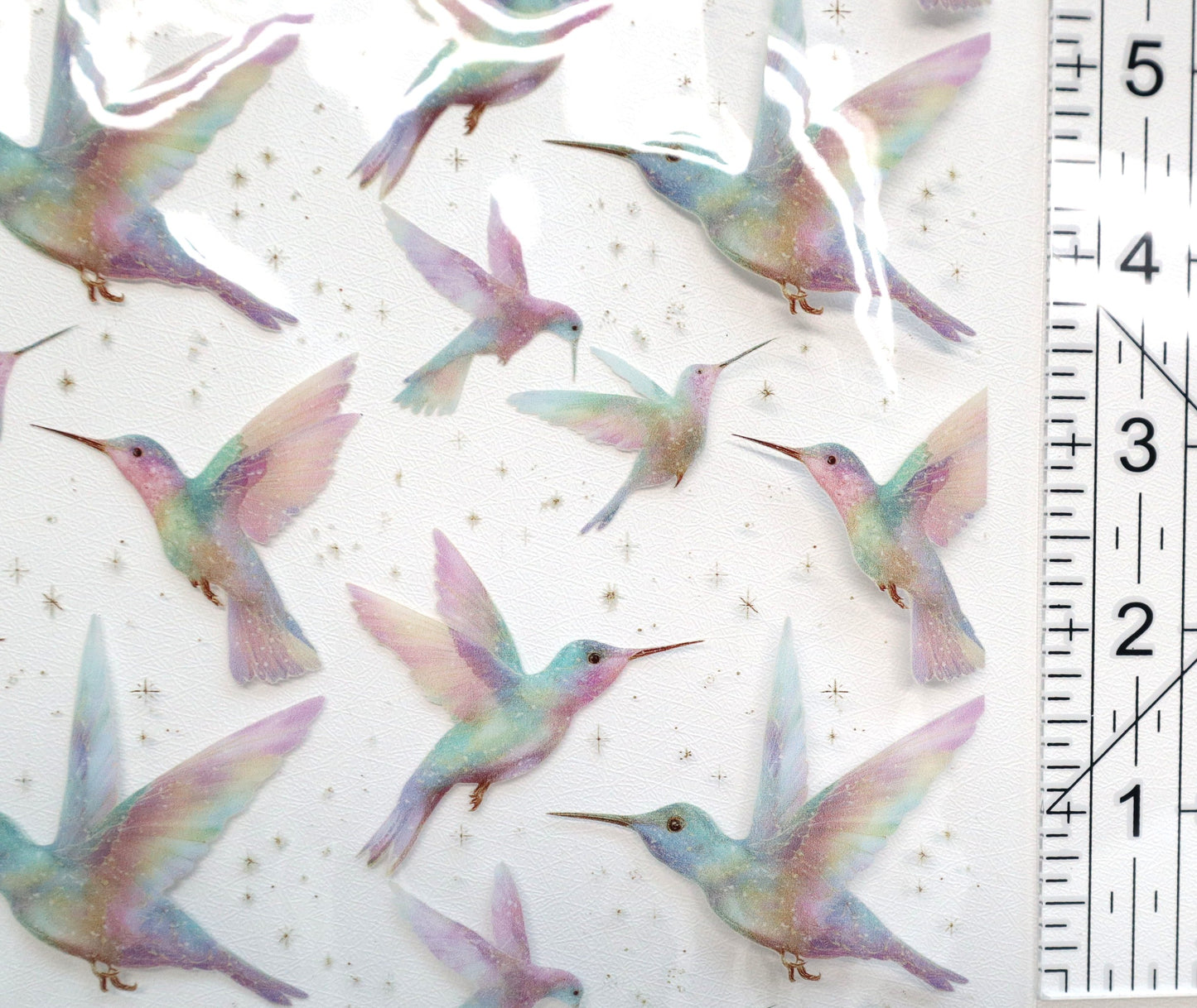 Clear TPU- Hummingbirds