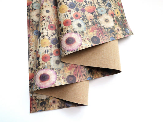 Cork Fabric Roll - Botanica