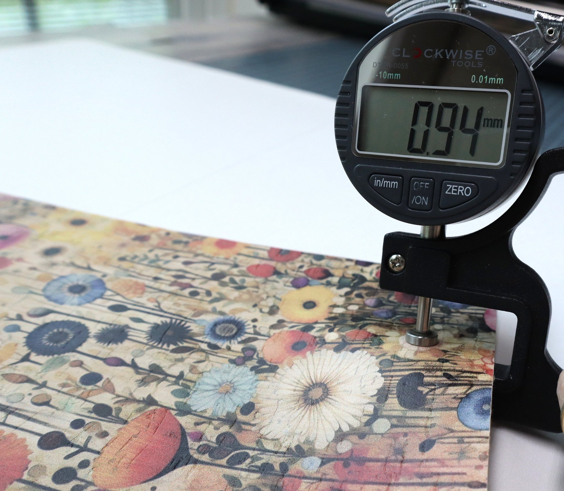 Cork Fabric Sheet - Botanica