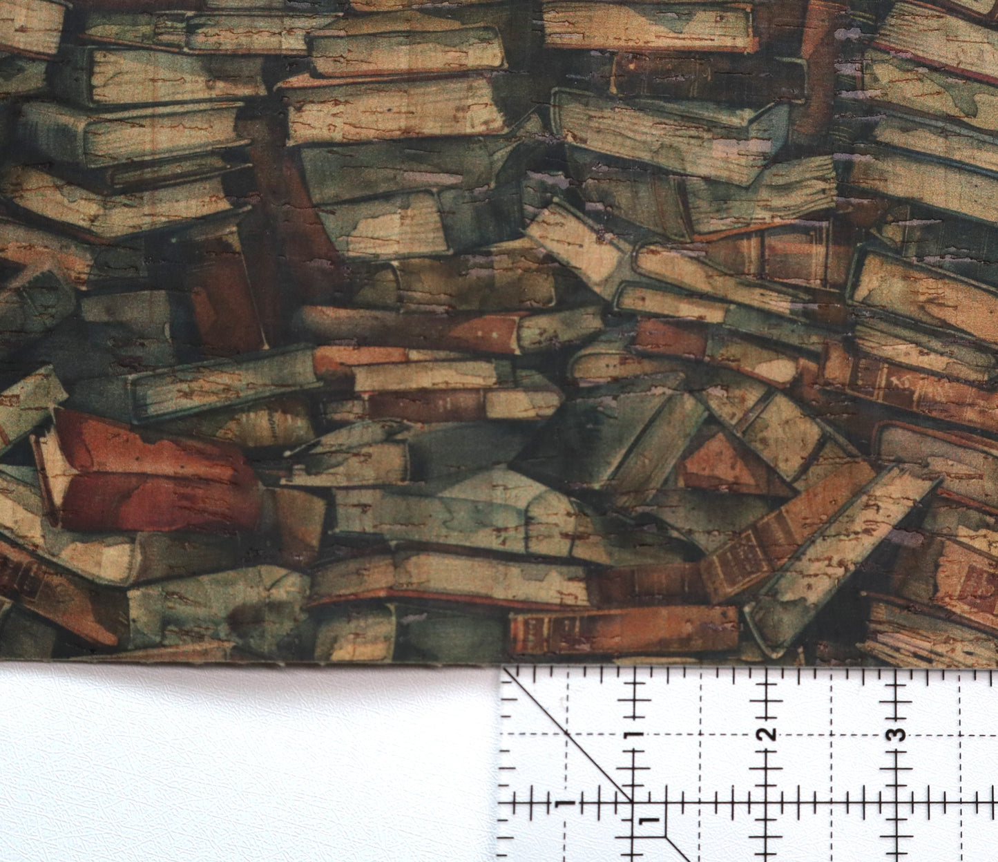 Cork Fabric Roll - Books