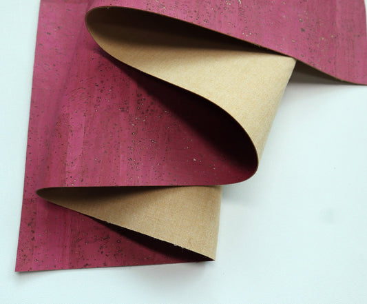 Cork Fabric Roll - Azalea
