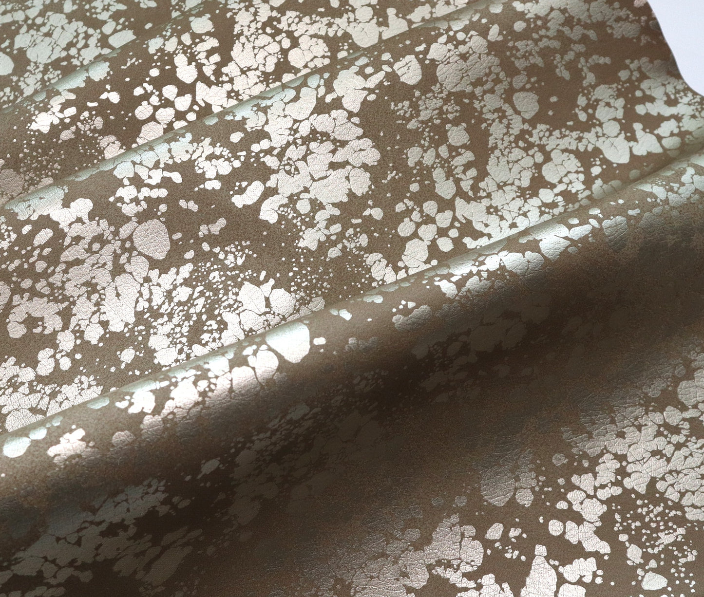 Faux Leather - Muted Gold - 18" x 54" Roll