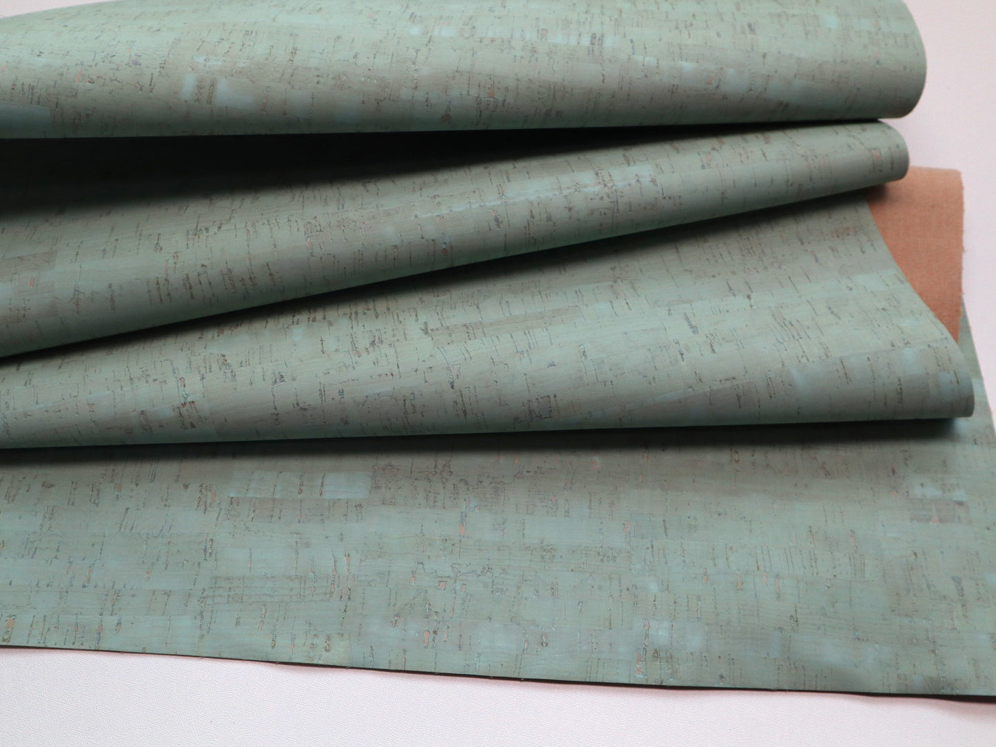 Cork Fabric Roll - Seafoam