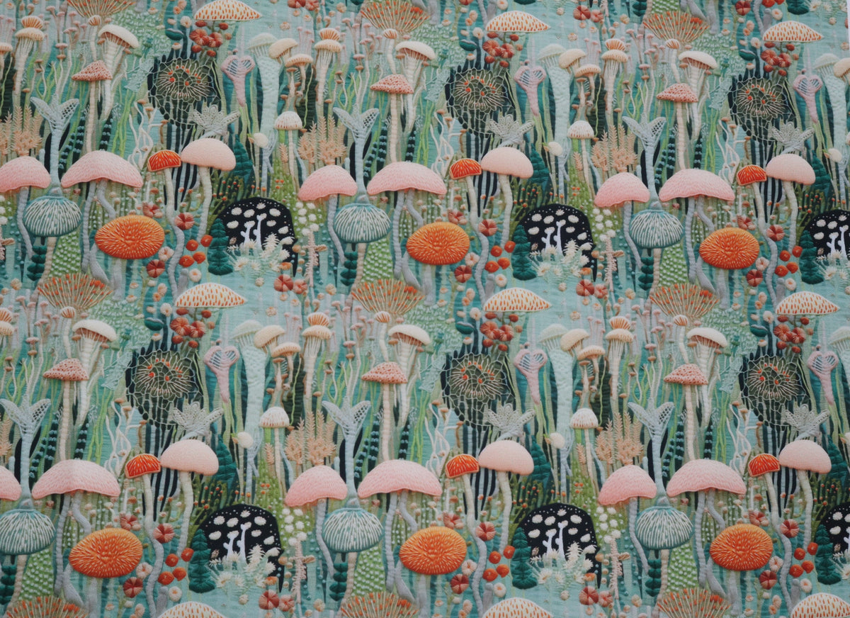 Bonded Nylon- Mushrooms