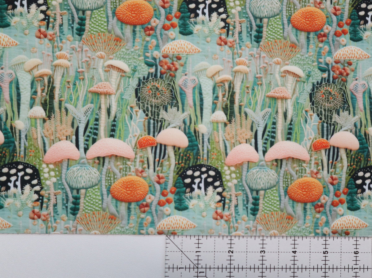 Bonded Nylon- Mushrooms