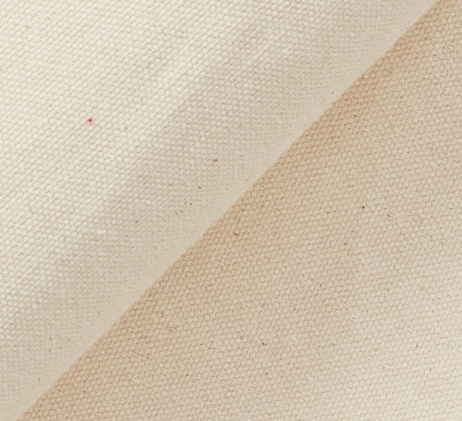 10oz Cotton Duck Canvas - 1/2 YARD - Natural