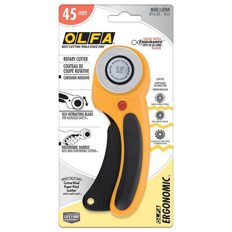 Olfa Ergo Rotary Cutter 45mm