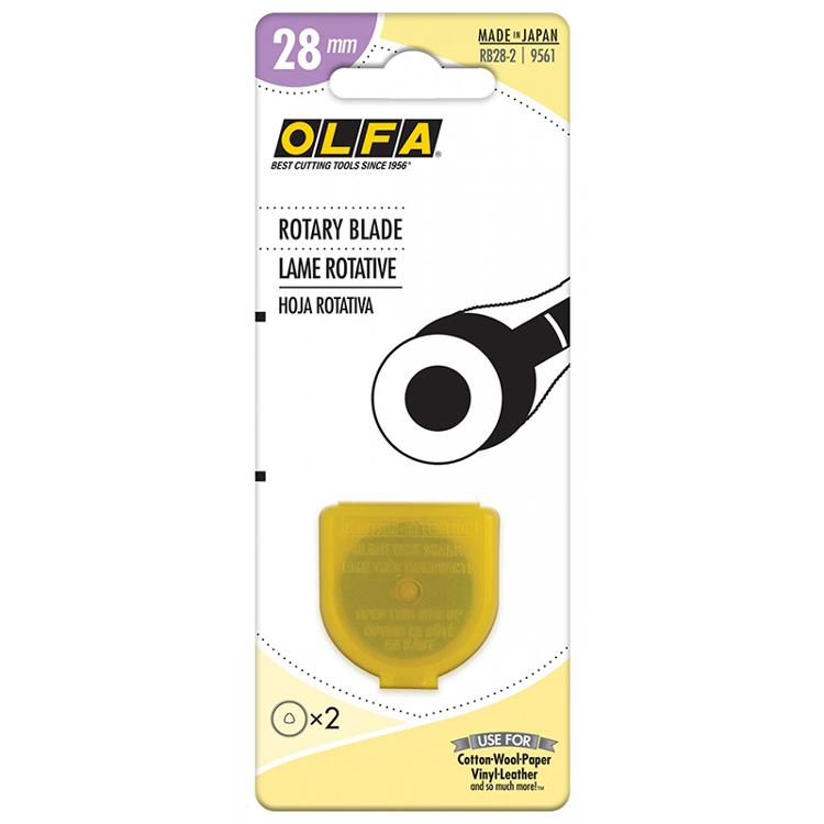 Olfa Rotary Blade 28mm - 2ct