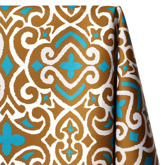 REMNANT/OFFCUT - Waterproof Canvas - Tribal Khaki 17" x 18"