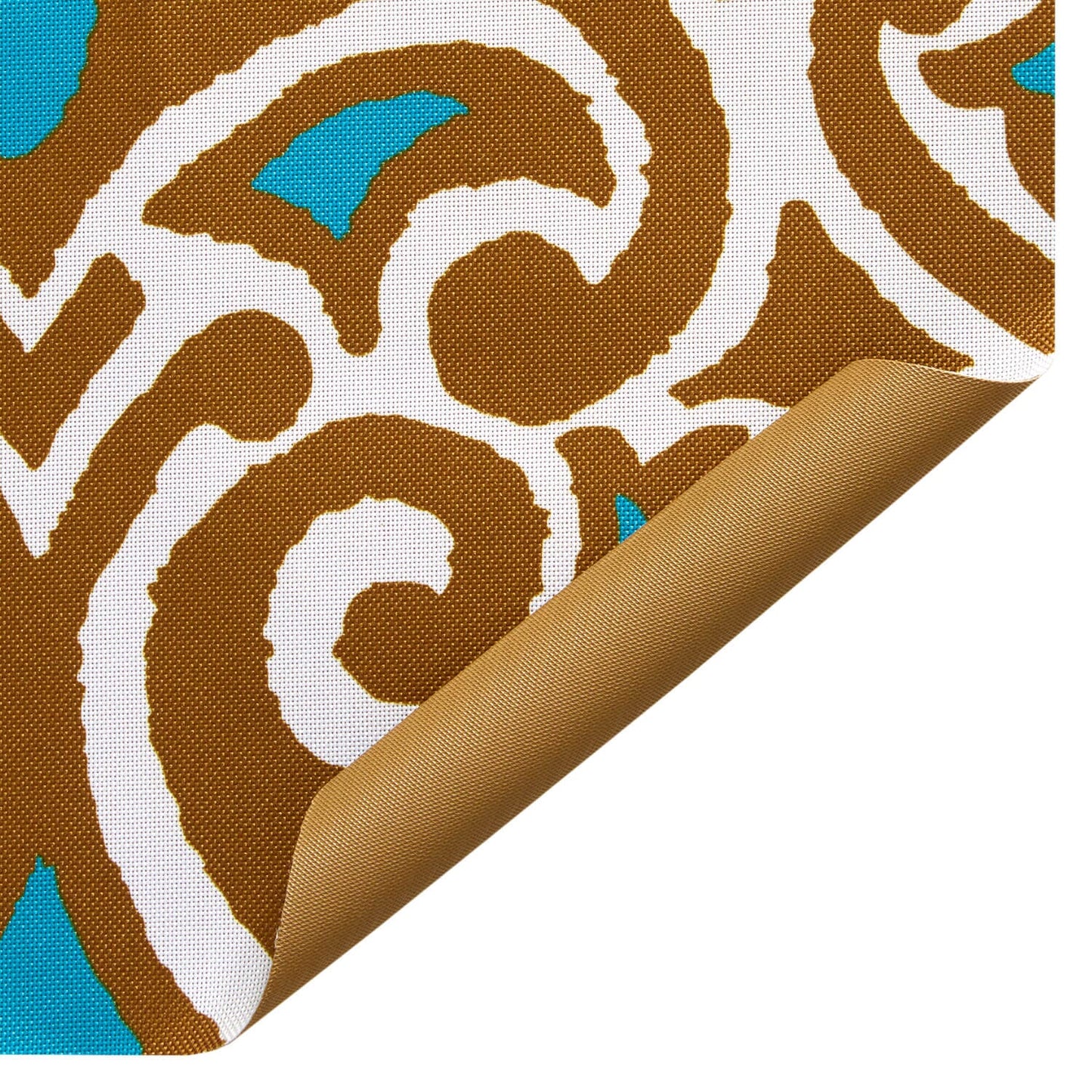 REMNANT/OFFCUT - Waterproof Canvas - Tribal Khaki 17" x 18"