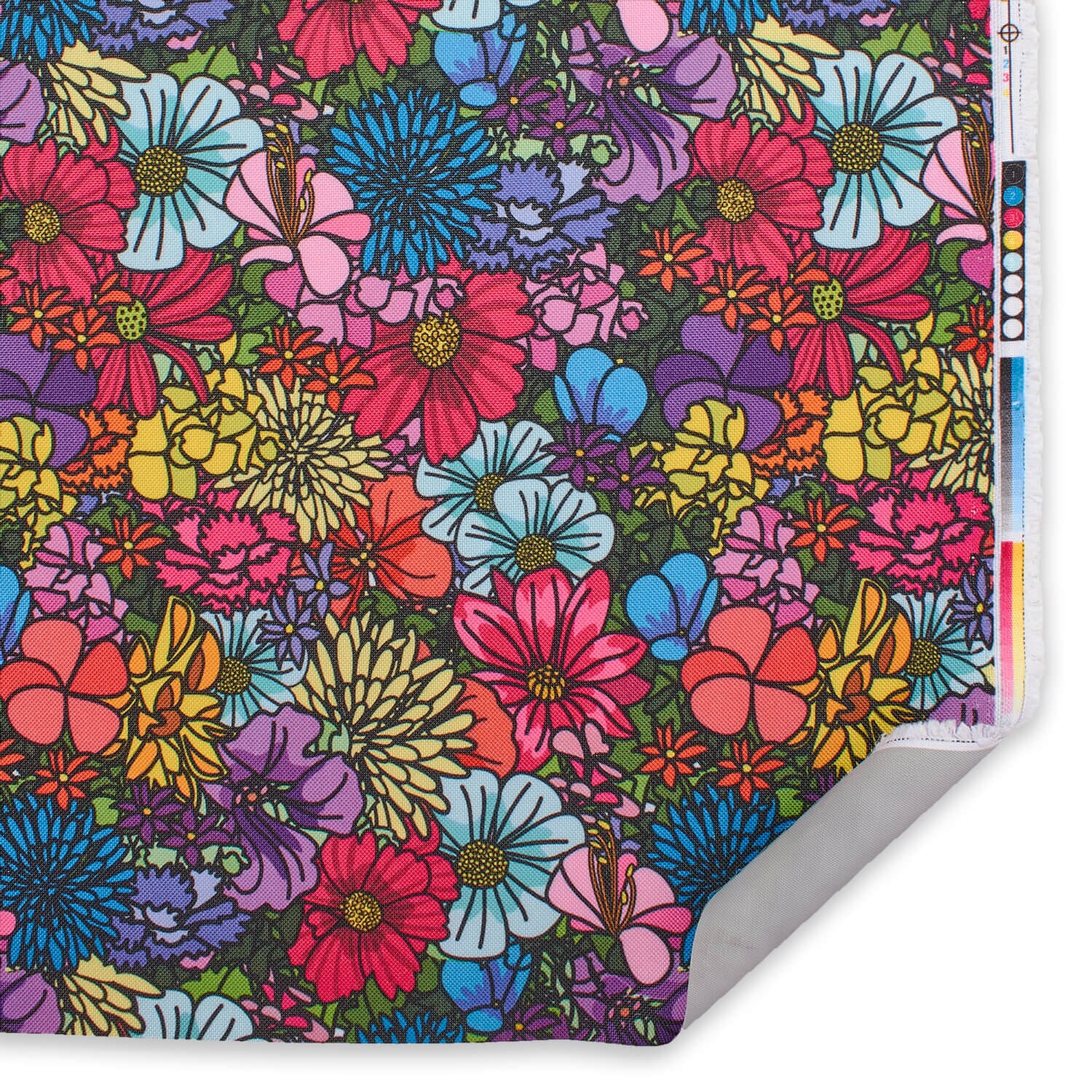 REMNANT/OFFCUT - Waterproof Canvas - Meadow 18" x 30"