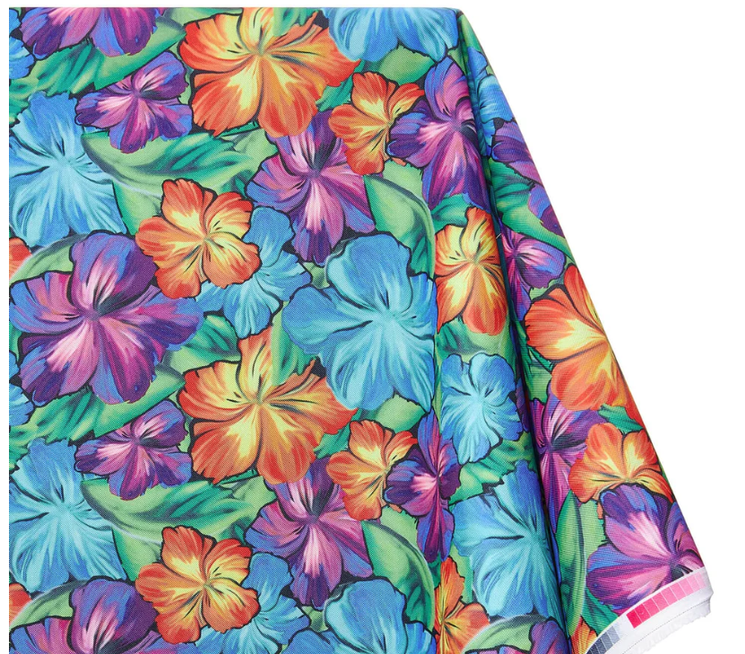 REMNANT/OFFCUT - Waterproof Canvas - Aloha 18" x 30"