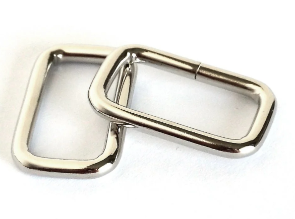 Rectangle Rings Nickel