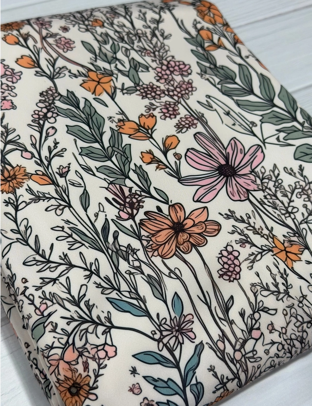 Lux Bonded Poly/Nylon- Muted Wildflower