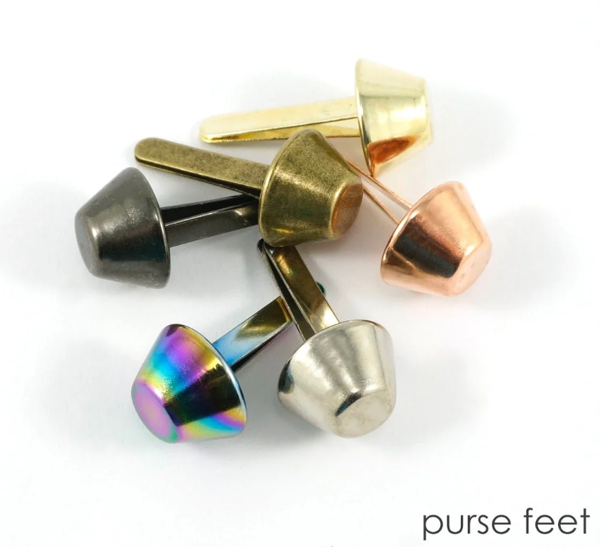 Bucket Style Purse Feet