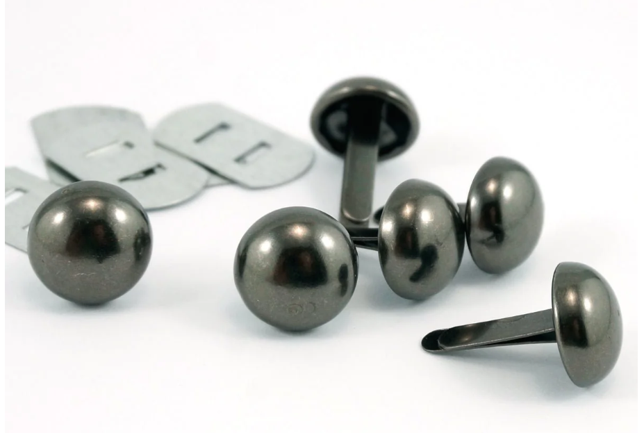 Dome Style Purse Feet Gunmetal