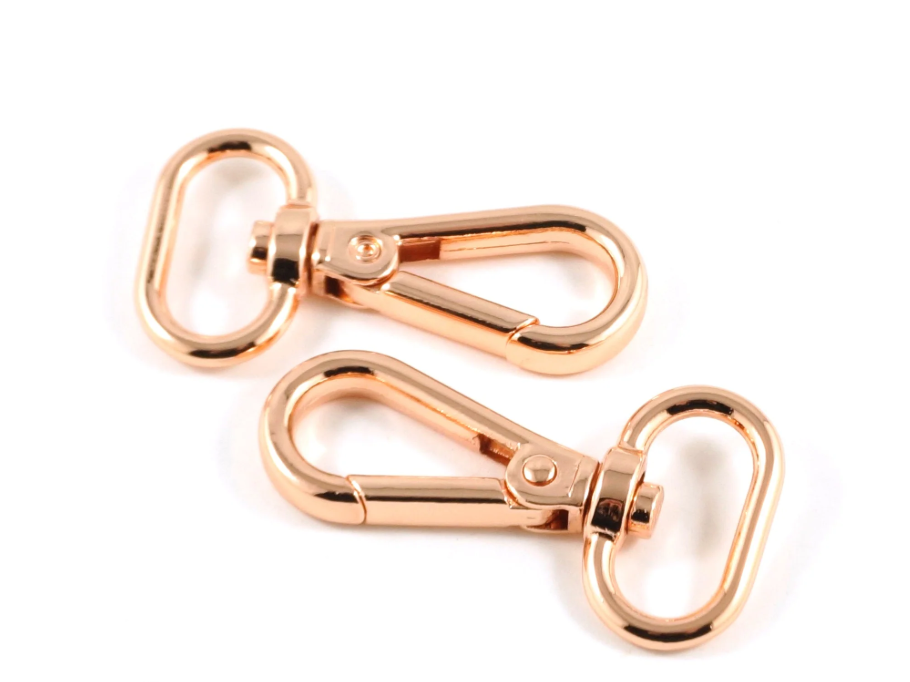 Classic Swivel Snap Hook Copper Rose Gold