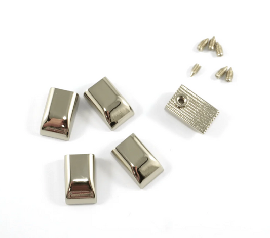 Zipper ends Nickel