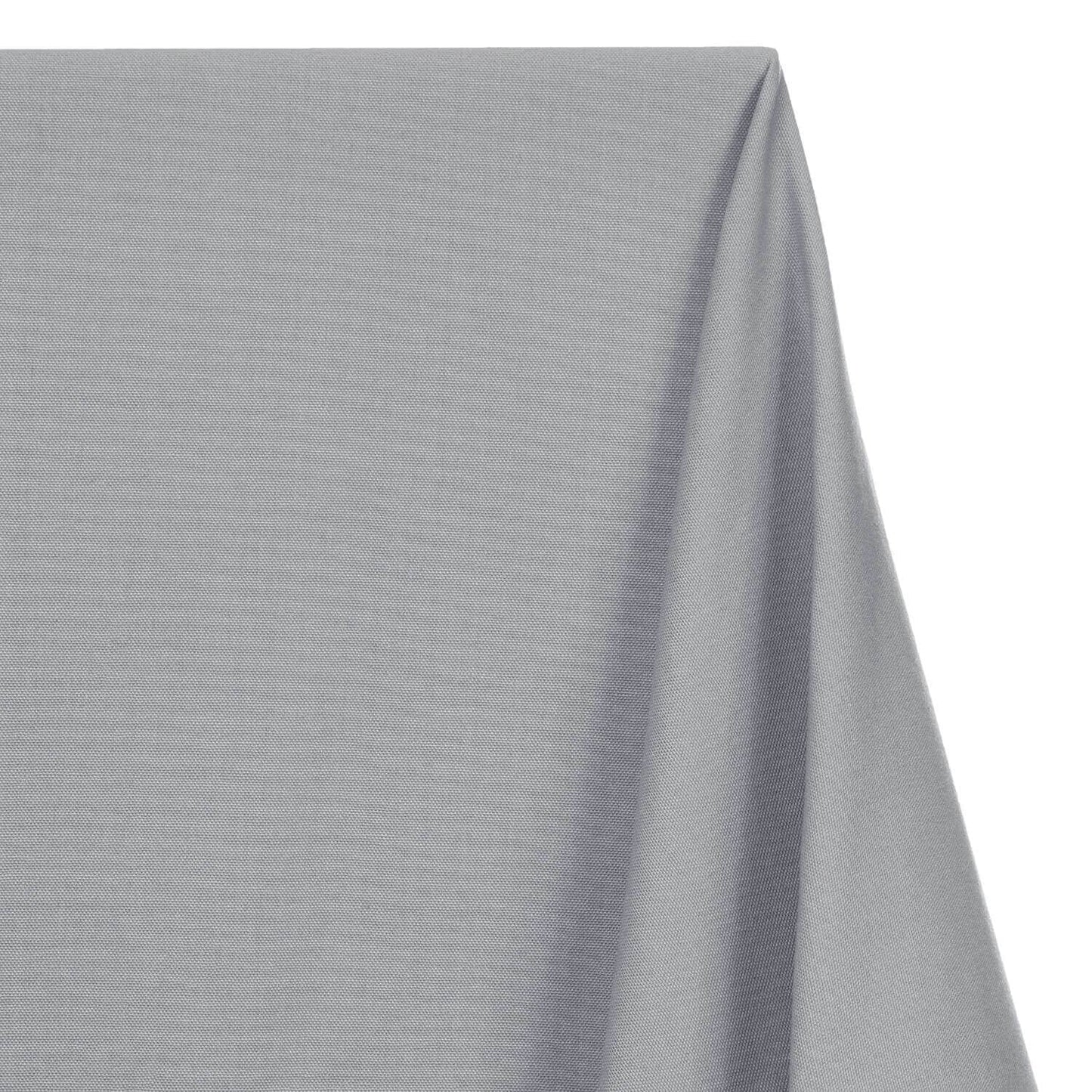 10oz Cotton Duck Canvas - 1/2 YARD - Silver