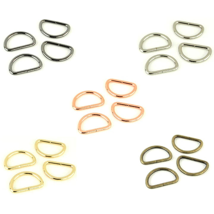 3/4 inch D-rings