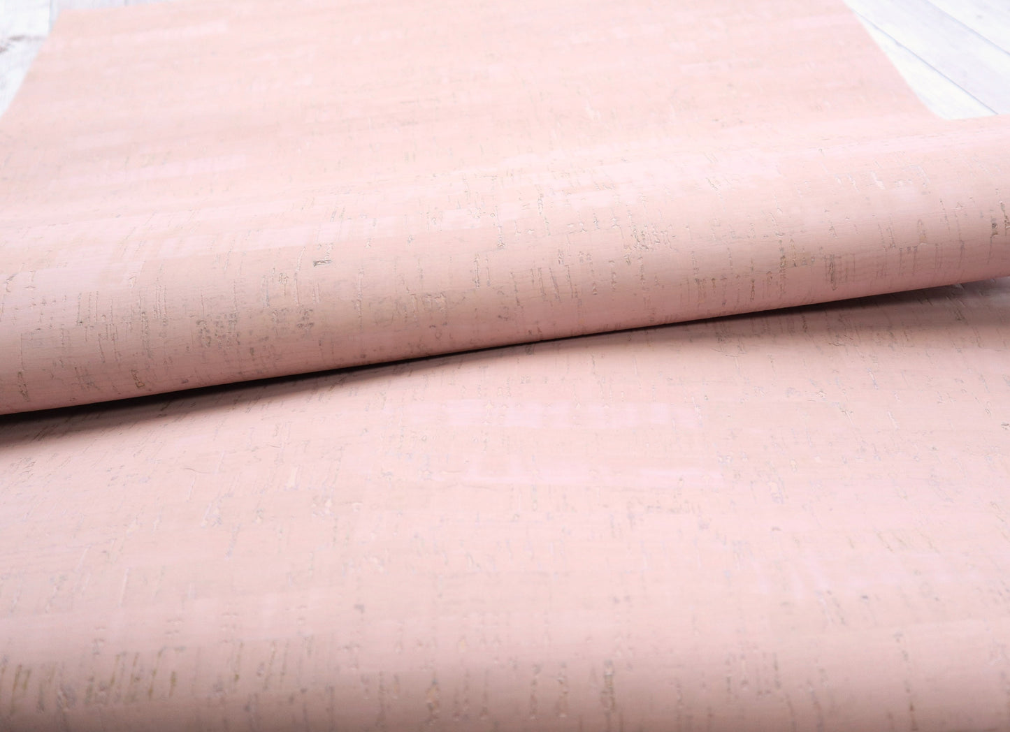 Cork Fabric Sheet - Pale Pink