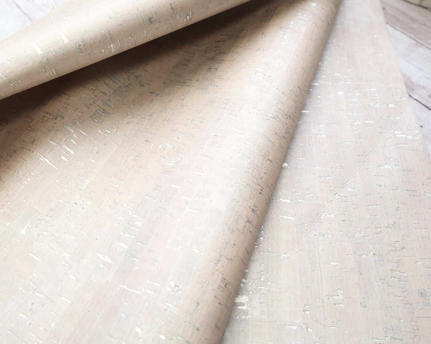 Cork Fabric Roll - Pearl