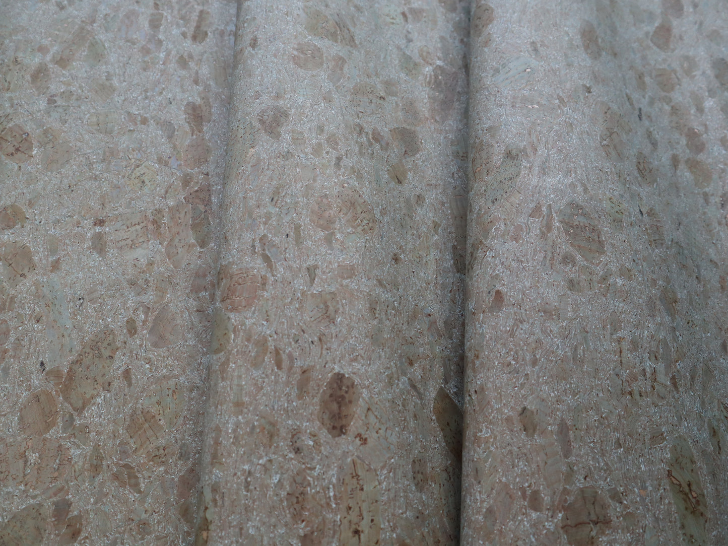 Cork Fabric Sheet - Sea Moss