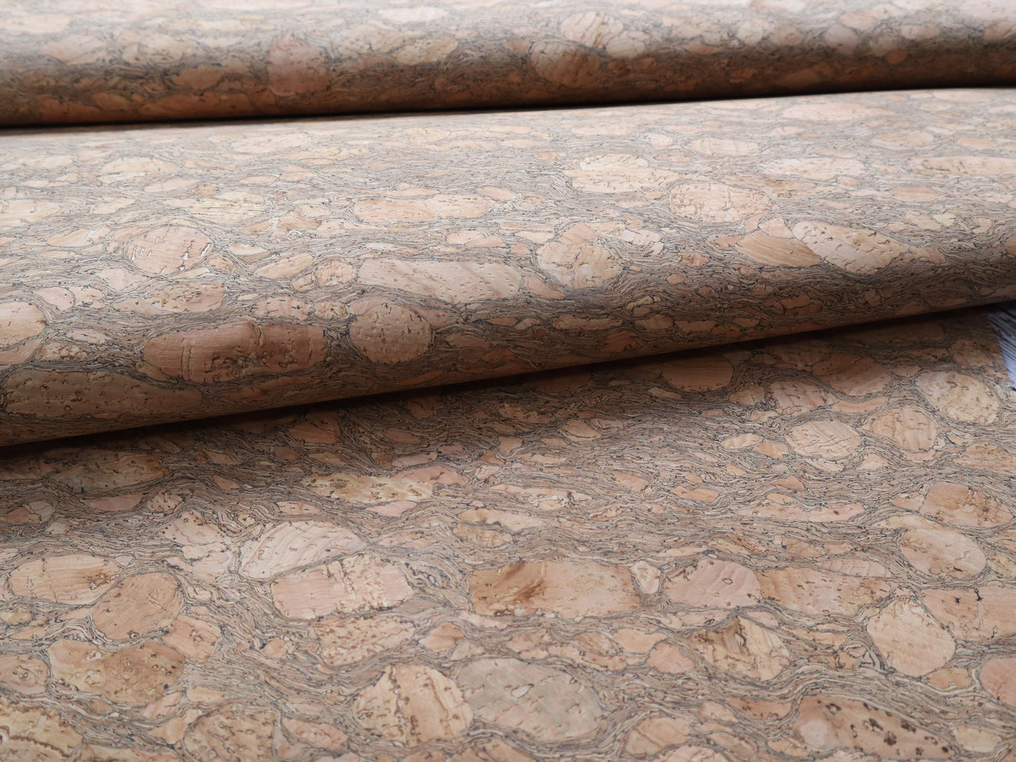 Cork Fabric Roll - Large Timber Root