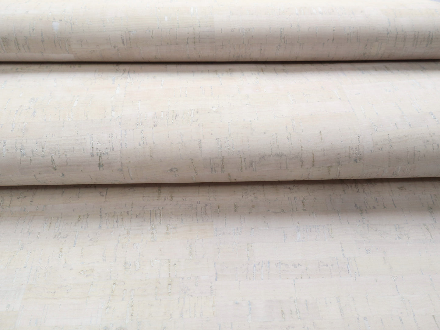 Cork Fabric Roll - Rustic White