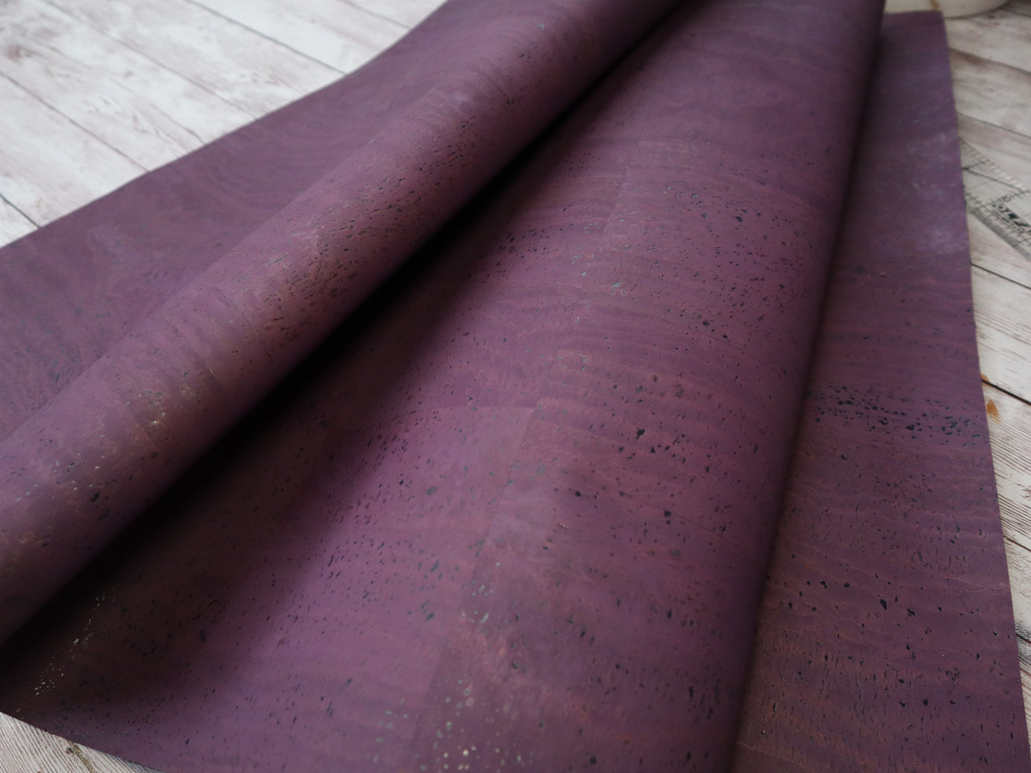 Cork Fabric Roll - Purple