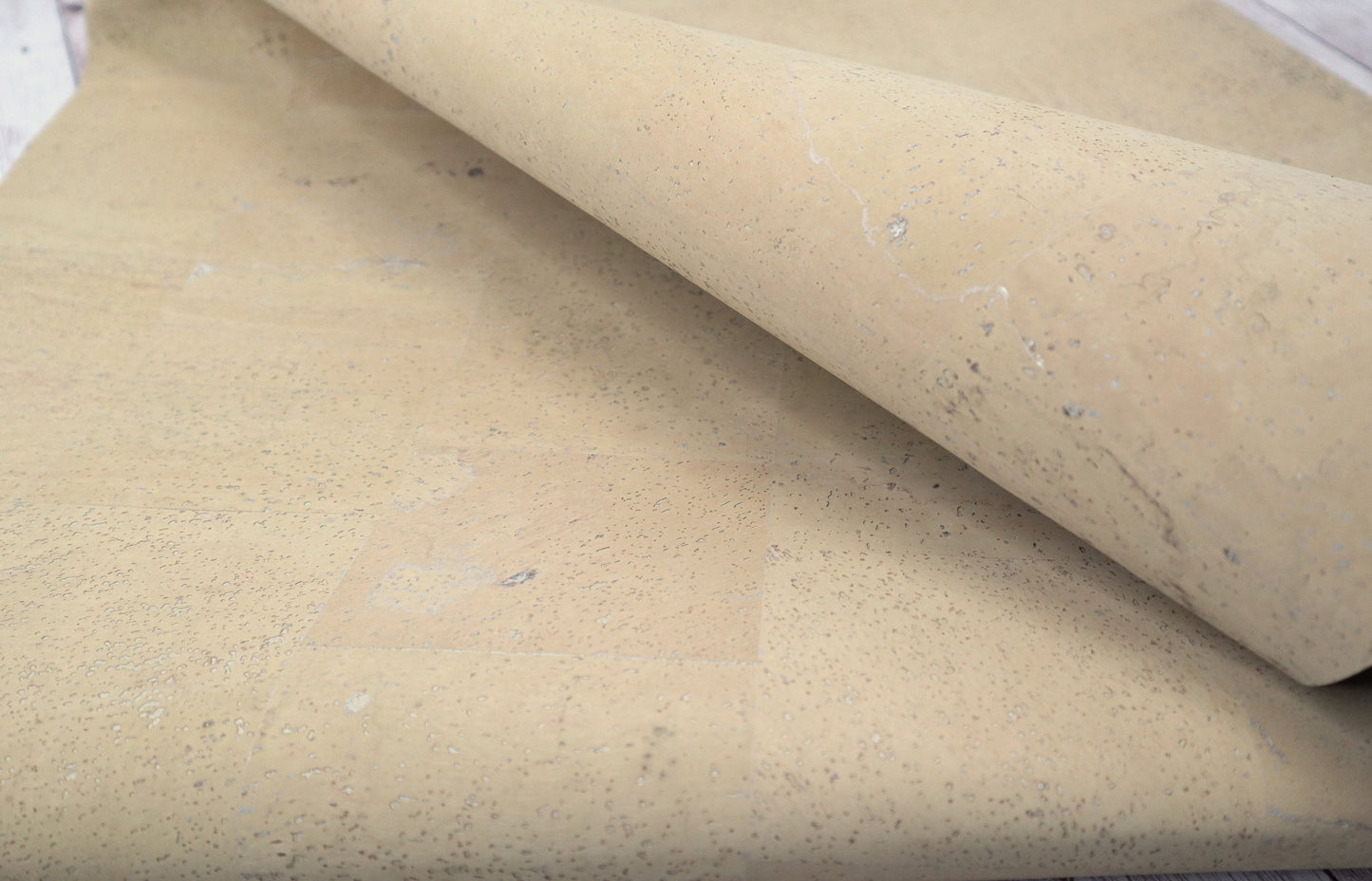 Cork Fabric Roll - Sand