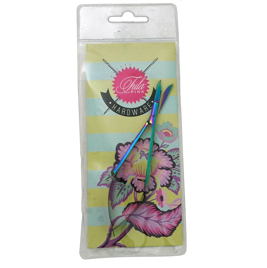 Tula Pink Hardware- 4.5 inch EZ stitch Snip with Hook Blade