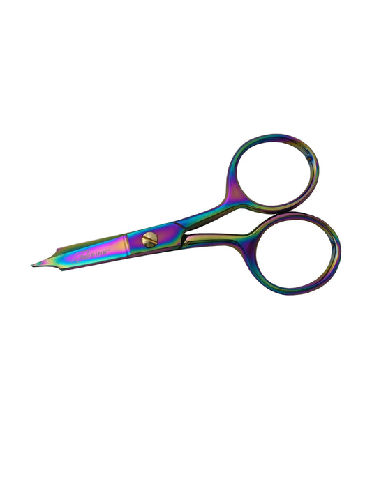 Tula Pink Hardware- 4 inch Large Ring Micro Tip Scissors